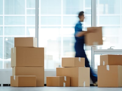 Take the stress out of your move by working with commercial packers and movers.